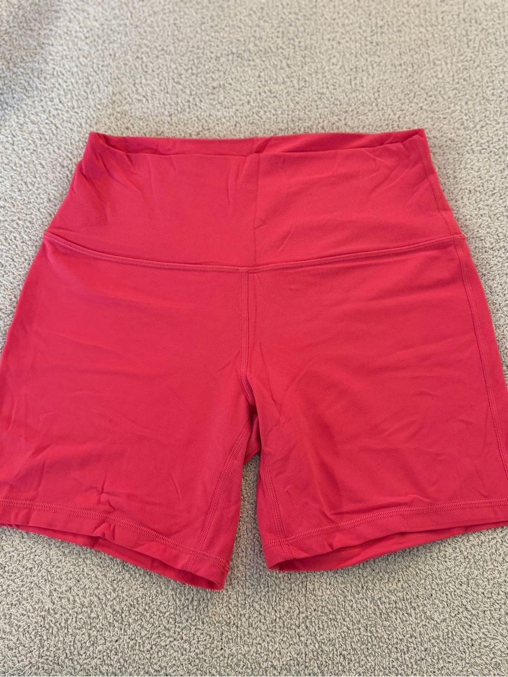 Lululemon High-Waist Women's Bike Shorts in Lip Gloss Size 10